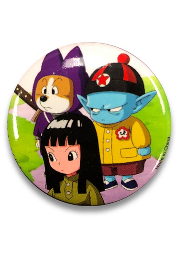 Dragon Ball Super- Future Trunks Pilaf, Mai And Shu Button