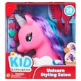 thumbnail image 2 of Kid Connection Unicorn Styling Head Toy Play Set, Blue Eyes, Multi-color Hair, 2 of 6