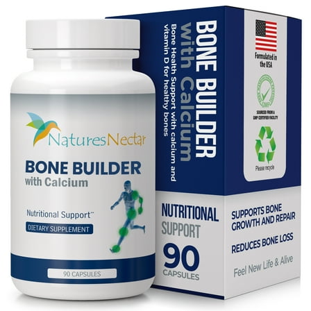 Bone Builder Joint Supplements for Women - Increased Bone Health Plus New Growth - Fights Osteoporosis - Bone Strength Formula - Organic Bone Care for Max Raw Absorption Boost - Feel New Life & Alive