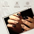 thumbnail image 6 of Elephant Stock Classy Neutral Nails Wall Art - Horizontal Canvas Wall Art - Lobby Wall Decor - Fashion And Beauty Canvas - Black And Beige Decor - 30" x 20", 6 of 8