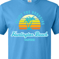 thumbnail image 4 of Inktastic Summer Enjoy the Sunshine Huntington Beach California Blue T-Shirt, 4 of 5