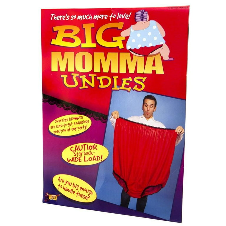  Big Momma Oversized Undies Bloomers Giant Novelty Panties :  Clothing, Shoes & Jewelry