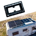 thumbnail image 1 of Elodie Solar Panel Mounting Brackets Solar Panel Mounts Kit for Boats Rooftops Black, 1 of 8