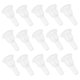 thumbnail image 5 of FOMIYES 150Ud Soportes Transparentes Para Aretes De Silicona Con Ajuste Seguro Y, 5 of 8