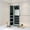Navy, variant on Demi Bonn Wall/Door Mounted Jewelry Cabinet, LED Lights 98 Ring Slots, Moisture-Proof & Scratch-Resistant Lock Design, Gray