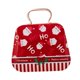 thumbnail image 3 of Caja de Dulces Navideña Macarena Contenedor de Hierro Portátil con Asa Rojo, 3 of 8