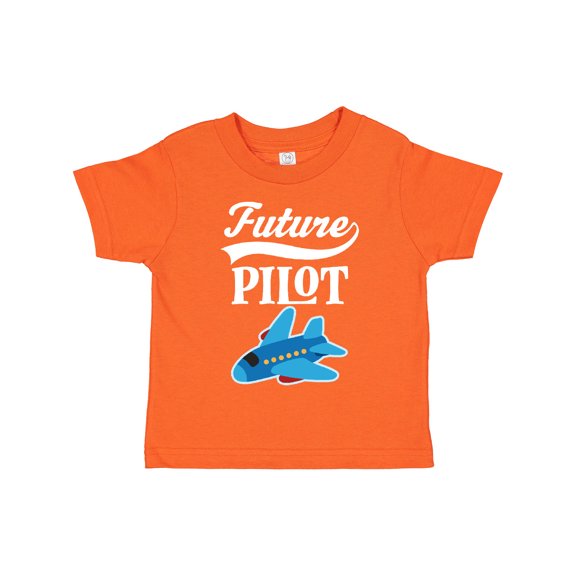 Inktastic Future Pilot Childs Airplane Flying Boys or Girls Toddler T-Shirt