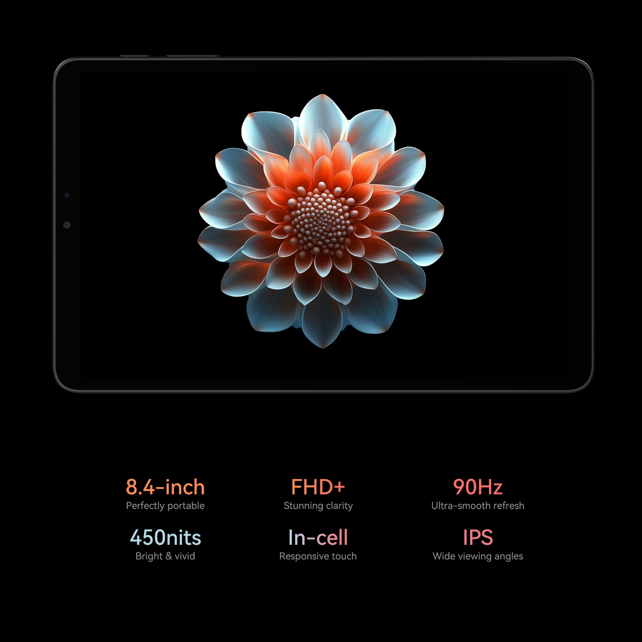 Alldocube iPlay 70 Mini Pro 8.4" FHD Tablet, 256GB, Android 15, WiFi6, 4G LTE