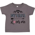 thumbnail image 3 of Inktastic My Nana Grandma Loves Me Girls Girls Toddler T-Shirt, 3 of 5