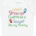 thumbnail image 4 of Inktastic Lawyer Like Mommy Boys or Girls Baby Bodysuit, 4 of 5