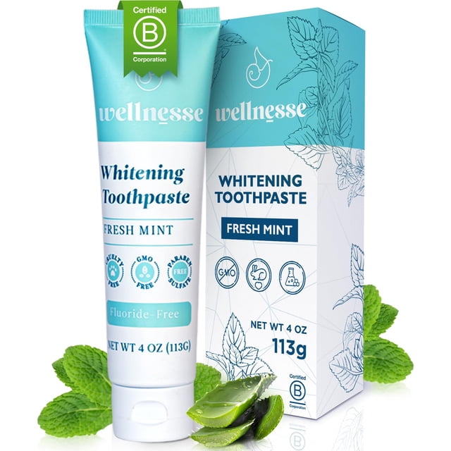 Pasta de dientes Wellnesse Blanqueadora Hidroxiapatita Xilitol 100 ml