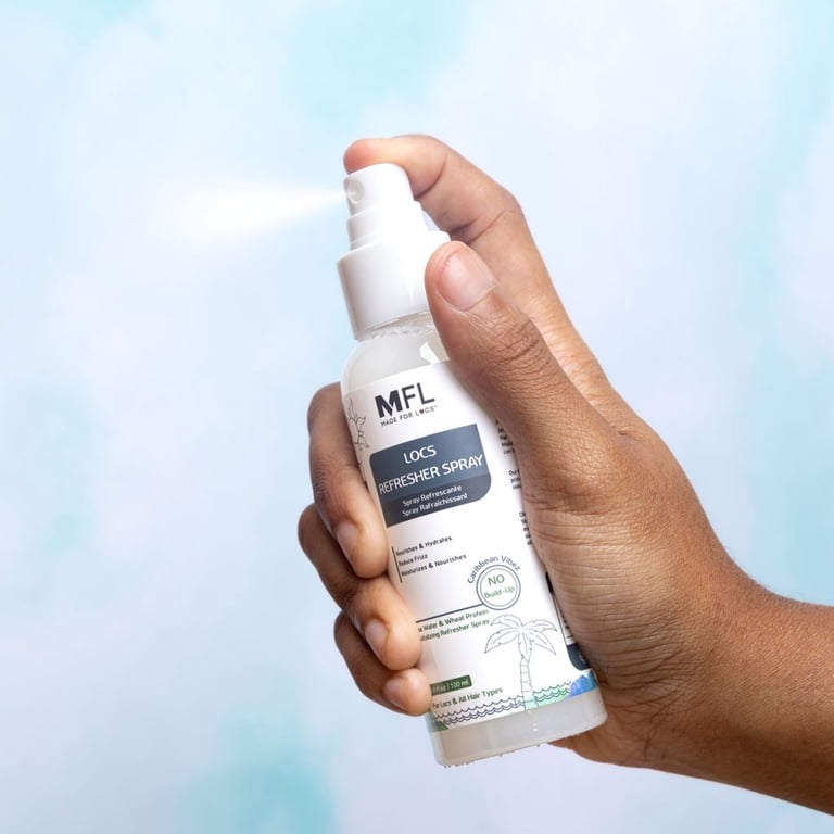 Made For Locs Rose Water Refresher Spray (Caribbean Vibez) 3.4 oz
