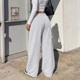 thumbnail image 6 of SUNBS Wide Leg Sweatpants for Women High Waisted Drawstring Sweat Pants With Big Patch Pockets., 6 of 9