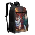 thumbnail image 5 of Anime Dandadan Backpack Shoulders Daypack Student School Bag Satchel Bookbag Outdoor Casual Laptop Rucksack Knapsack 17 inch, 5 of 6