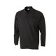 thumbnail image 1 of James and Nicholson - Polo piqué de manga larga unisex (Negro), 1 of 2