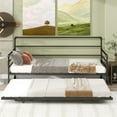 thumbnail image 4 of Kuurfuurdo Twin Steel Daybed With Pop-Up Trundle, 4 of 8