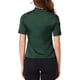thumbnail image 3 of BLUSA DE SATÉN ELEGANTE CON NUDO EN EL CUELLO PARA MUJERES CHIC, CAMISA DE OFICINA DE MANGA CORTA Y BOTONES, TAMAÑO S, VERDE OSCURO, 3 of 6