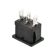 thumbnail image 4 of Interruptor de palanca mini barco negro interruptor de palanca para barco coche marino ON/OFF/ON AC 250V/6A 125V/10A, 2 piezas, 4 of 4
