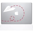 thumbnail image 1 of The Decal Guru Paper Airplane Decal Vinyl Sticker (1387-MAC-15X-NA), 1 of 1