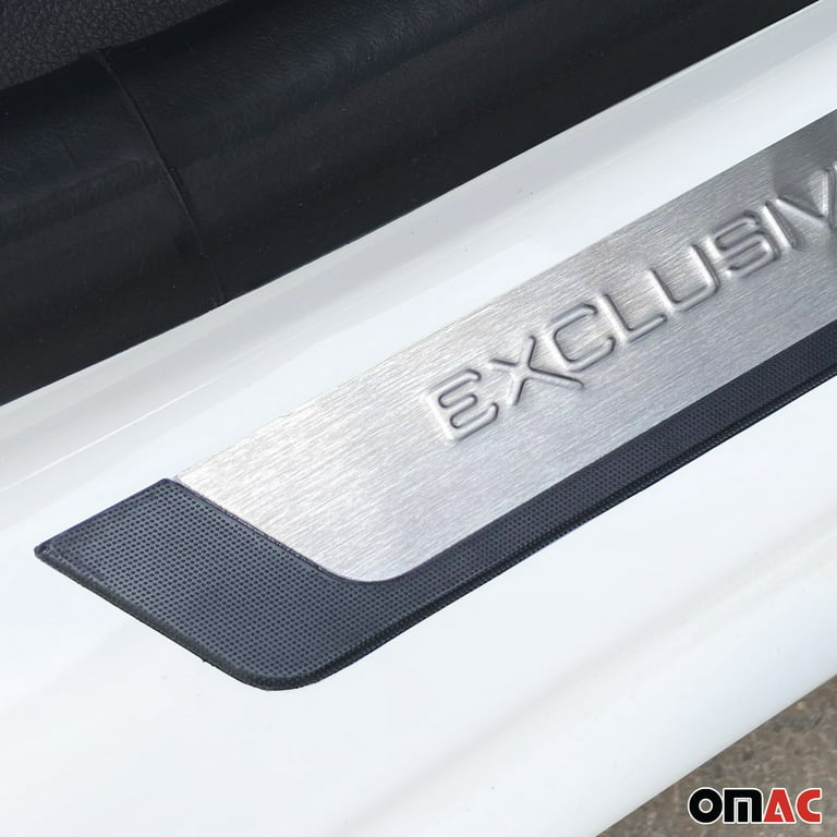 For Mercedes-Benz GLK GLB-Class Door Sill Cover Protector S. Steel Exc –  Omac Shop Usa - Auto Accessories