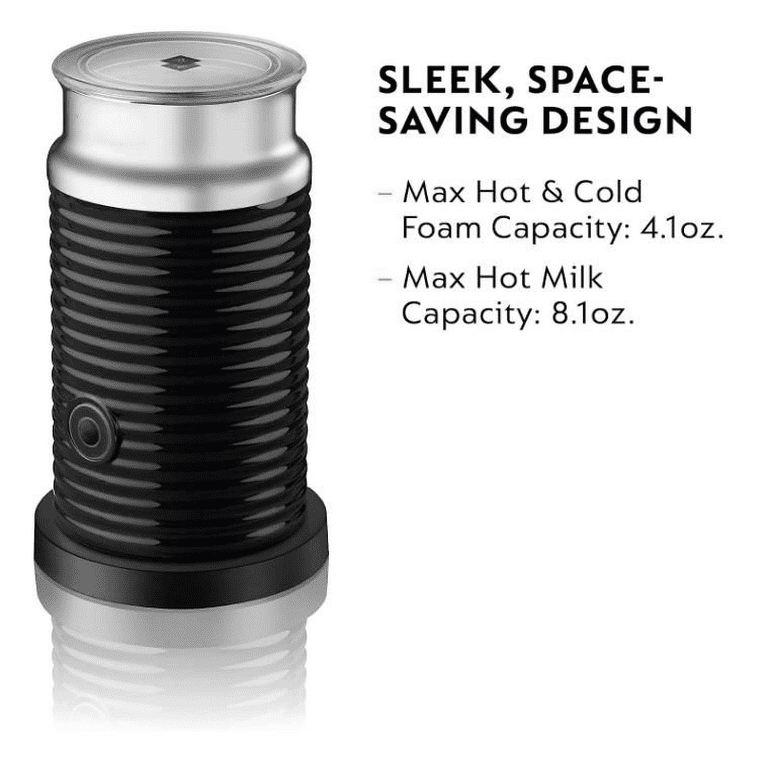 値下げ！Nespresso Aeroccino 3 ブラック Nespresso Aeroccino 3 Automatic Milk Frother for Cappuccino
