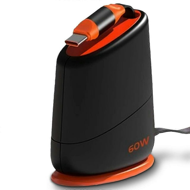60W Retractable Type C To Type C Charging Cable USB Power Delivery Cable for Fast Charging Laptops Tablets Smartphones