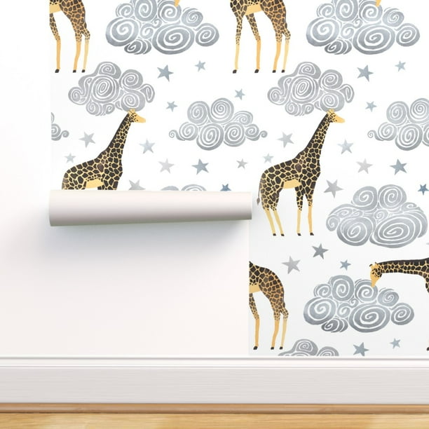 Peel-and-Stick Removable Wallpaper Animal Whimsical Nursery Gender