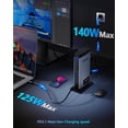thumbnail image 3 of Estación de acoplamiento para laptop WAVLINK 11 en 1 8K para 3 monitores USB-C, 3 of 8
