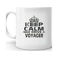 thumbnail image 2 of CHRYSLER VOYAGER Keep Calm and Drive Coffee Tea Ceramic Mug Office Work Cup Gift 15 oz, 2 of 3