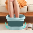 thumbnail image 4 of xaoyunyn Folding Foot Bath Bucket with Massage Rollers,Thickened Insulation,Proof Material,Multifunctional Elevated Foot Soaking Basin for Stress Relief, 4 of 5