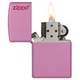 thumbnail image 3 of Mechero de bolsillo Zippo con logotipo rosa mate, 60 ml, 60 g, Lifetime Guara, 3 of 6