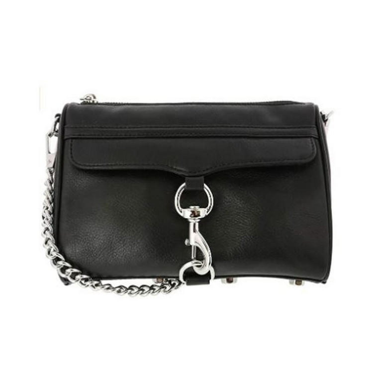Rebecca Minkoff Mac Mini Leather Shoulder Bag Black Walmart
