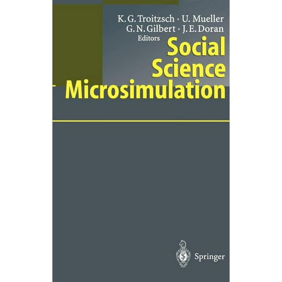 Social Science Microsimulation, (Hardcover)