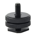 thumbnail image 2 of Adaptador de Montaje de Zapata para Flash de Cámara, Tornillo de Trípode de 6x1/4 "para de Cámara DSLR 6 piezas, 2 of 6