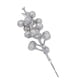 thumbnail image 1 of Injueey 20 unids/set decoraciones para árboles de Navidad elegantes bayas artificiales en polvo con purpurina para manualidades DIY, Etc. Kits de decoración para fiestas plata, 1 of 6