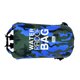 thumbnail image 5 of Advancent Bolsa de natación impermeable de 15/20L/30L, de saco seco, colores de camuflaje, pesca, canotaje, kayak, almacenamiento, bolsa de Deportes acuáticos Camuflaje Azul 23 x 63 cm Advancent OD1303-11B, 5 of 6