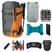 Lowepro Powder Backpack 500 AW (Gray and Orange) With 6Ave Photography Kit