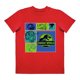 thumbnail image 1 of Playera Para Niño Jurassic World Jurassic World Cuello Redondo Manga Corta Talla 6 Rojo, 1 of 2