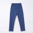 thumbnail image 6 of Gibobby Kids Baby Girls Leggings Footless Soft Skinny Thin Leggings Toddler Girls Solid Stretch Trousers(3-4 Years,Dark Blue), 6 of 7