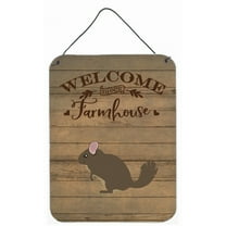 Chinchilla Welcome Wall or Door Hanging Prints