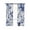 Blue, variant on White Blue Spring Floral Blackout Curtains 54 Inches Long for Bedroom, Summer Botanical Hummingbird Thermal Insulated Room Darkening Black Out Window Curtain Panels Grommet Drapes for Living Room