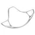 thumbnail image 1 of Steering Wheel Decaration, Silver Steering Wheel Frame Abrasion Resistance Antiscratch  For Car, 1 of 8