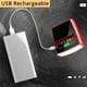 thumbnail image 4 of Linterna frontal LED con sensor de movimiento - Impermeable y recargable por USB - Luz con clip para sombrero de 6 LED - Lámpara ajustable, 4 of 8