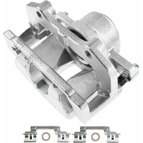 A-Premium Disc Brake Caliper Assembly with Bracket Compatible with Select Chrysler and Dodge Models - 300/Challenger/Charger 2012-2020 - Front Left Driver Side