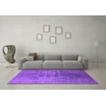 thumbnail image 3 of Ahgly Company Indoor Rectangle Oriental Purple Industrial Area Rugs, 8' x 12', 3 of 4