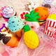 thumbnail image 2 of Juego de juguetes Squishies Jumbo de crecimiento lento - Paquete de 9 suaves Kawaii Squishy Hamburguesa Palomitas de maíz Pastel Helado Donut Alivio del estrés Juguete para apretar para niños y niñas, 2 of 5
