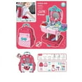thumbnail image 3 of Tradeopia Ensemble de Jeu 2-en-1 Sac à Dos et Commode – Jouet Portable pour 3+ / 30 Pcs Accessoires de Mode et de Jeu de Rôle, 3 of 4