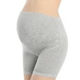 thumbnail image 4 of Shorts Pants, Soft Elastic Boyshorts Adjustable  For Pregnant For  Women Black,Skin Color,Gray, 4 of 8