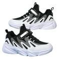 thumbnail image 5 of Boys Girls Lightweight Running Shoes Kids Tennis Walking Shoes Breathable Sports Sneakers (Little Kid/Big Kid),Black, 5 of 6