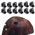 thumbnail image 2 of FUEENIRVA 12Pcs Small Hair Clip Black Non Slip Hair Claw for Women Girls Any Season, 2 of 5